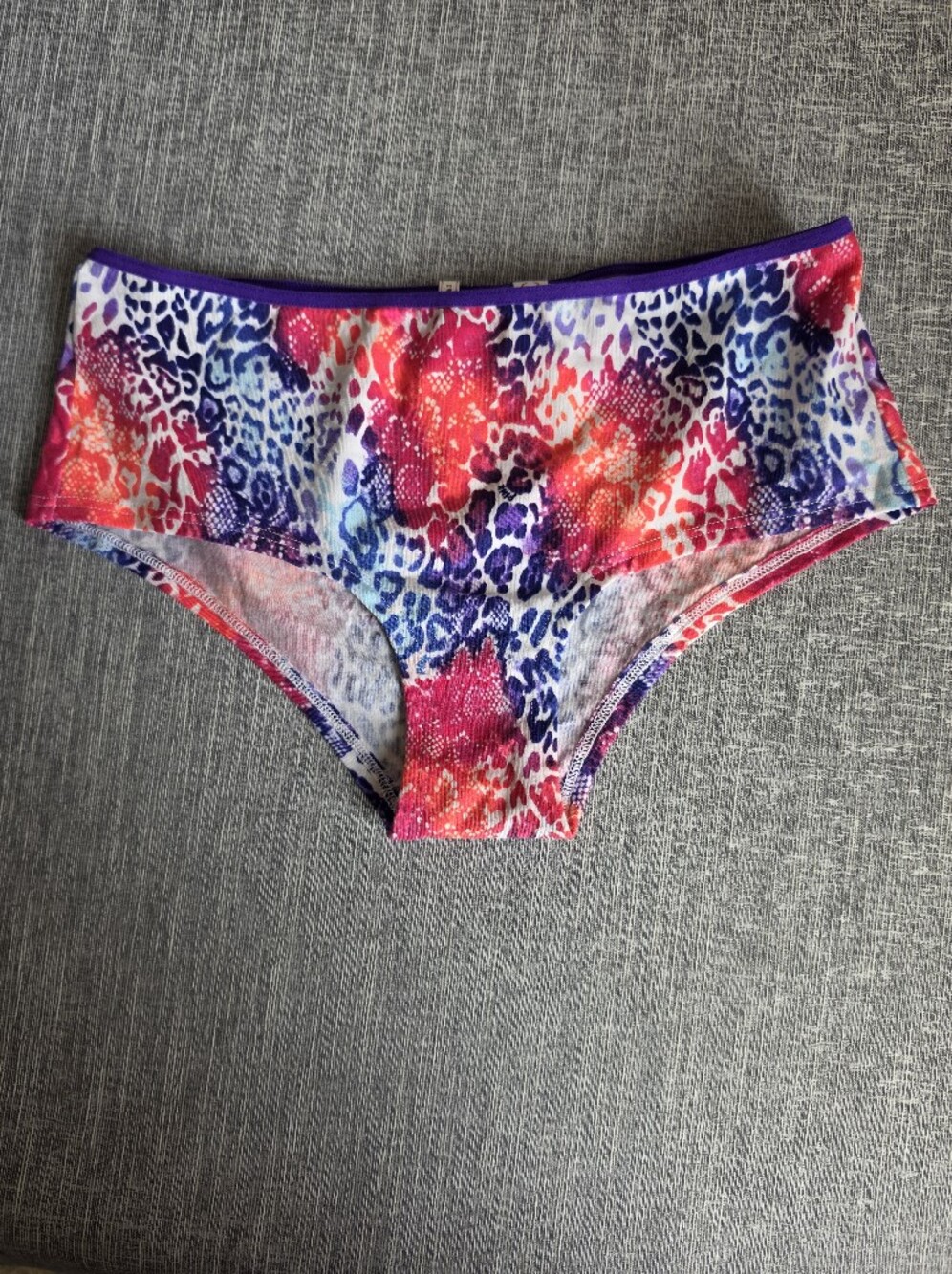 NWT Victoria's Secret PINK Extra Low Rise Hipster Panty Pink Purple Size Small